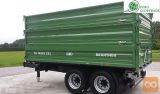 Prikolica, tandem, Brantner TA 14045 XXL, 3 stranice (14t)