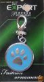 Obesek Za Ovratnico Paw Blue
