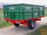 Prikolica BICCHI BRT 550, 5 ali 6 ton