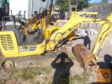 mini bager komatsu PC 14 let 2008