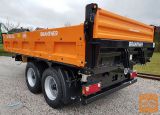Prikolica, tandem, Brantner TA 18045 / 2 XXL - gradbena