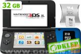 Nintendo 3DS XL moder + R4i SDHC v2014 + microSD 32GB + SD