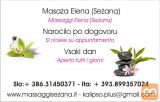Masaža z aroma olji 75€!Sežana,salon