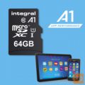 INTEGRAL 64GB A1 App Performance microSDHC/XC