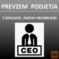Prevzem podjetja v dolgovih