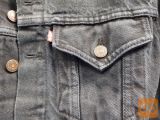 Levis Moška jeans jakna black washed S