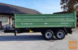 Traktorska prikolica,tandem, Brantner TA14045/2 XXL-5m zaboj
