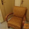 vintage art deco fotelj