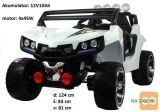 otroški buggy KL2988 (bel / rdeč)
