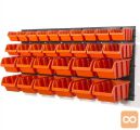 Stenski predalnik PVC – 32 delni organizator ORDERLINE 3