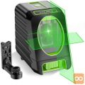 BOX1G Križni zeleni laserski nivelir +  funkcija za detektor