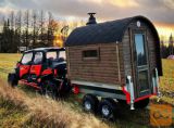Tovorna prikolica Ultratec Saunatrailer za ATV, tandem