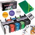 Texas Holdem poker set 200 žetonov