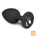 ANALNI ČEP Easytoys Diamond Small Black