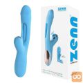 VIBRATOR RABBIT Zenn Sucking Flap Blue