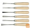 Set 6 lesenih dlet za rezbarjenje 160mm