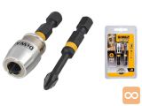 DEWALT distančni PH2 2×50 bit nastavek z magnetom
